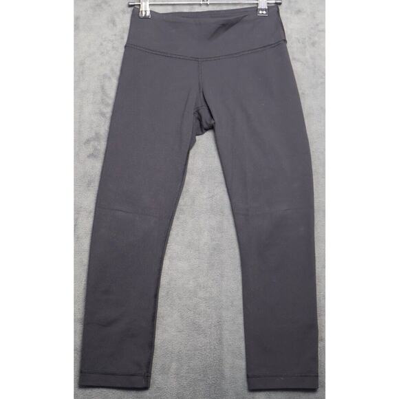 lululemon athletica Pants - Lululemon Athletica Womens Cropped Capri Leggings Black Size 2
